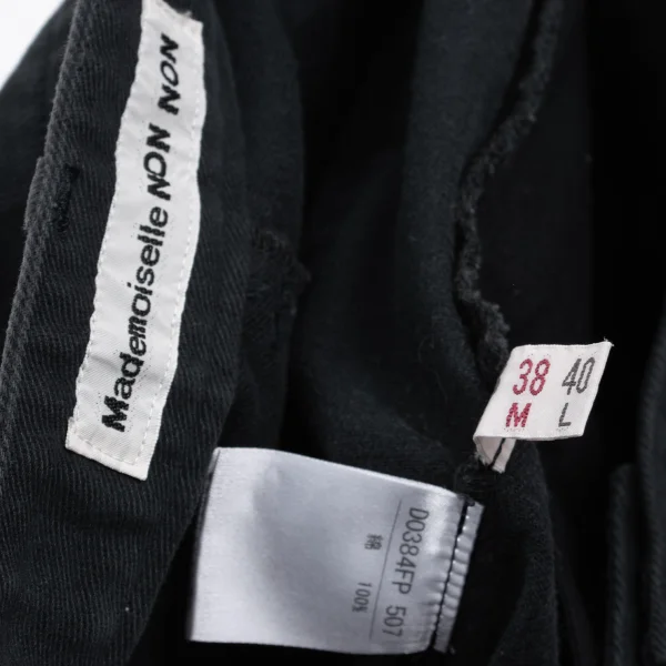 Mademoiselle NON NON Cotton Moleskine Pants K-162399_015