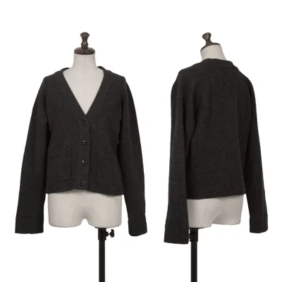 MHL Wool Patch Pocket Knit Cardigan