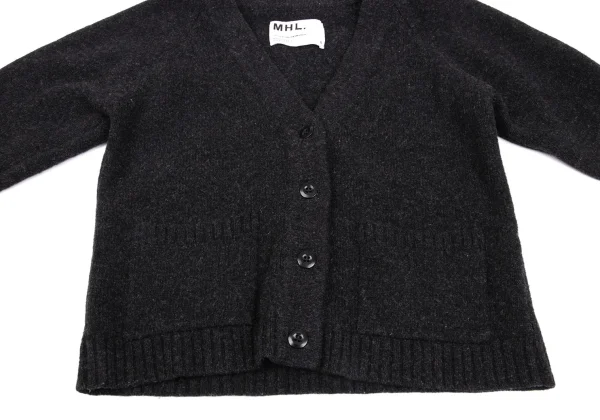 MHL Wool Patch Pocket Knit Cardigan K-162400_007
