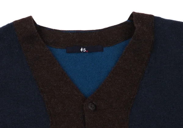 45rpm 45R Color Switching Knit Cardigan K-162401_004