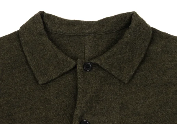 Y's Wool Round-hem Knit Jacket K-162402_004