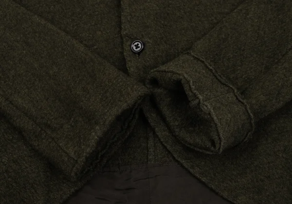 Y's Wool Round-hem Knit Jacket K-162402_007