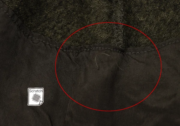 Y's Wool Round-hem Knit Jacket K-162402_010