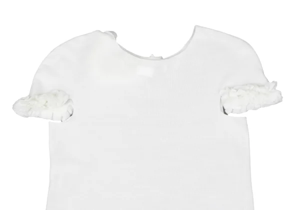 COMME des GARCONS Frill Patch Design Knit Top K-162404_010