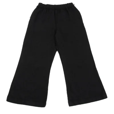 tricot COMME des GARCONS Dyed Boots-cut Design Pants