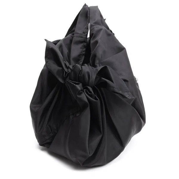 BLACK COMME des GARCONS Side Ribbon Nylon Hand-Bag K-162411_003