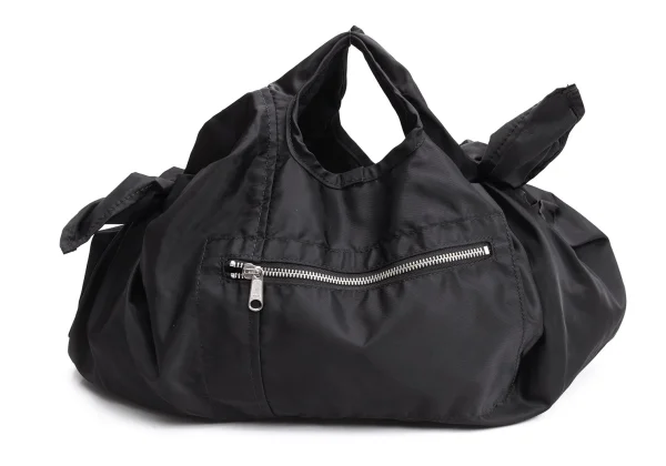 BLACK COMME des GARCONS Side Ribbon Nylon Hand-Bag K-162411_005