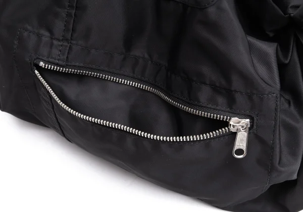 BLACK COMME des GARCONS Side Ribbon Nylon Hand-Bag K-162411_006