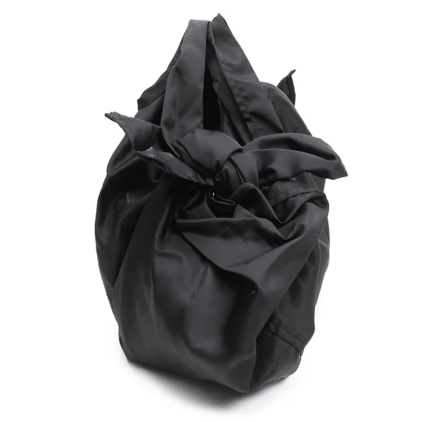 BLACK COMME des GARCONS Side Ribbon Nylon Hand-Bag K-162411_007