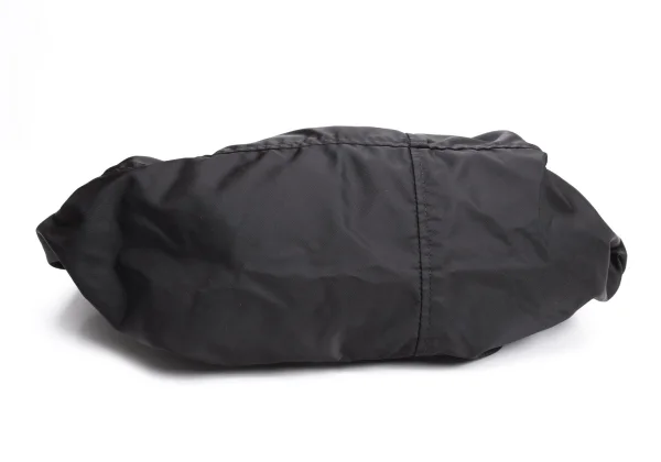 BLACK COMME des GARCONS Side Ribbon Nylon Hand-Bag K-162411_008