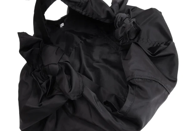 BLACK COMME des GARCONS Side Ribbon Nylon Hand-Bag K-162411_009