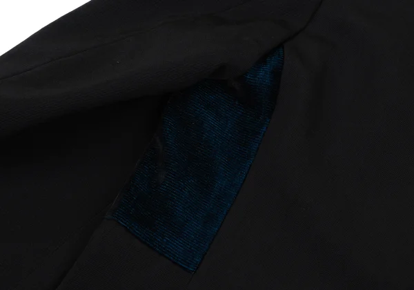 Yohji Yamamoto POUR HOMME Velour Switching Wool Gaba Jacket K-162414_014