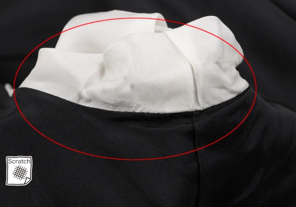 Yohji Yamamoto POUR HOMME Knit Switching Cotton Chinese Jacket K-162416_014