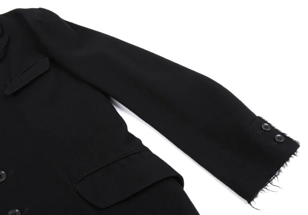 Yohji Yamamoto POUR HOMME Cut Off Wool Chester Coat K-162417_006