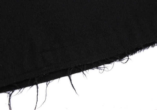 Yohji Yamamoto POUR HOMME Cut Off Wool Chester Coat K-162417_011