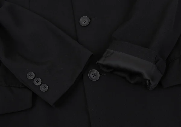 Yohji Yamamoto POUR HOMME Wool Gaba Doctor Jacket K-162418_008