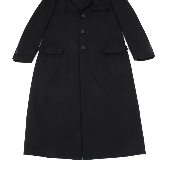 Yohji Yamamoto POUR HOMME Wool Gaba Doctor Jacket K-162418_009