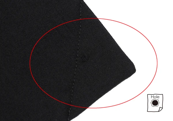 Yohji Yamamoto POUR HOMME Wool Gaba Doctor Jacket K-162418_014