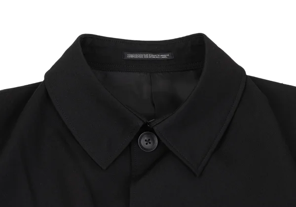 Yohji Yamamoto POUR HOMME Wool Gaba Asymmetry Long Jacket K-162419_003