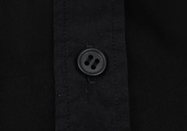 Yohji Yamamoto POUR HOMME  Cotton Switching Back Button Cupra Shirt K-162420_005