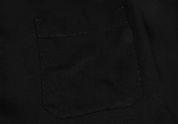 Yohji Yamamoto POUR HOMME  Cotton Switching Back Button Cupra Shirt K-162420_006