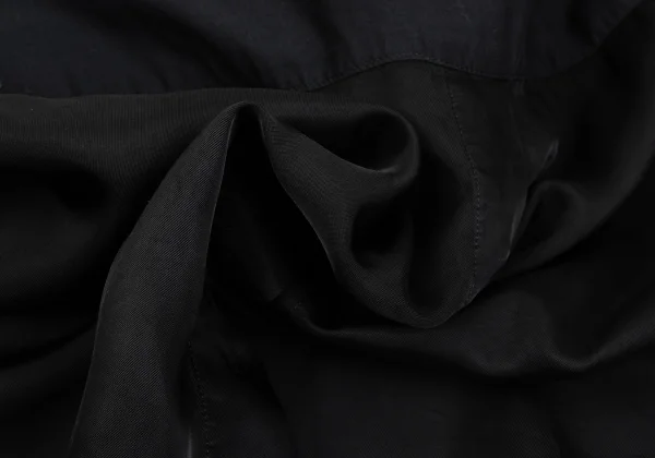 Yohji Yamamoto POUR HOMME  Cotton Switching Back Button Cupra Shirt K-162420_017