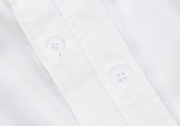 Yohji Yamamoto POUR HOMME Double Button Asymmetrical Rayon Shirt K-162421_005