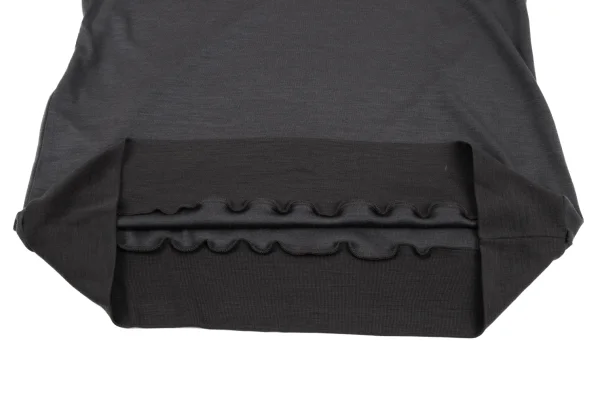 Yohji Yamamoto POUR HOMME Cable Knit Detachable Wool Top K-162422_012