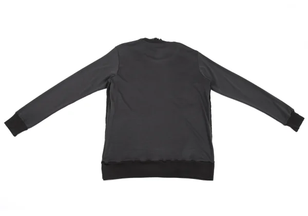 Yohji Yamamoto POUR HOMME Cable Knit Detachable Wool Top K-162422_013