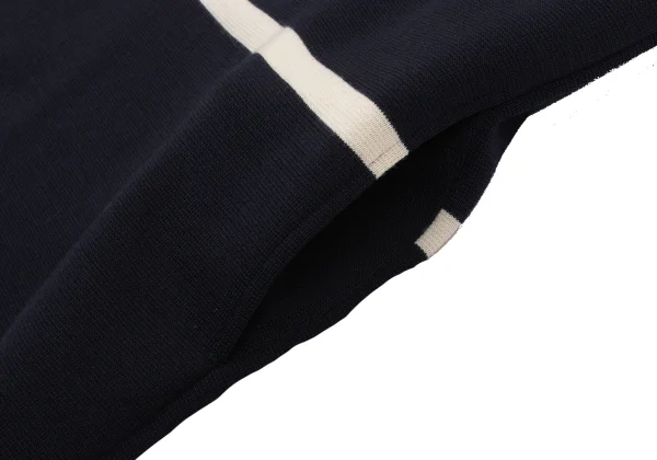 Yohji Yamamoto POUR HOMME Bicolor Line High-neck Knit K-162423_011