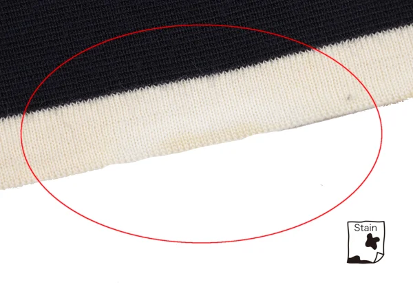 Yohji Yamamoto POUR HOMME Bicolor Line High-neck Knit K-162423_013