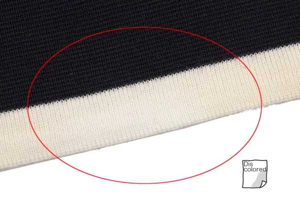 Yohji Yamamoto POUR HOMME Bicolor Line High-neck Knit K-162423_016