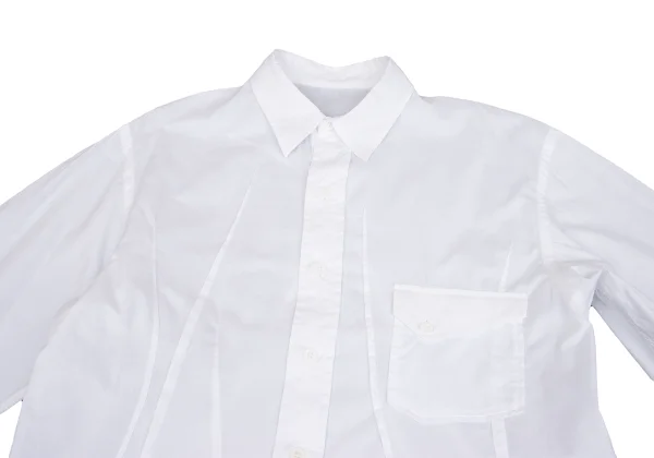 Yohji Yamamoto POUR HOMME REPLICA 1994S/S Curve Tuck Cotton Shirt K-162424_002