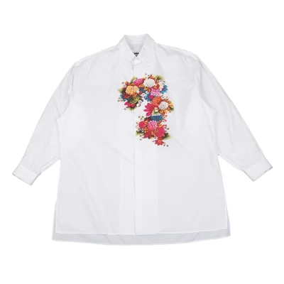 Yohji Yamamoto POUR HOMME REPLICA 1987S/S Floral Printed Shirt