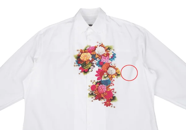 Yohji Yamamoto POUR HOMME REPLICA 1987S/S Floral Printed Shirt K-162425_002
