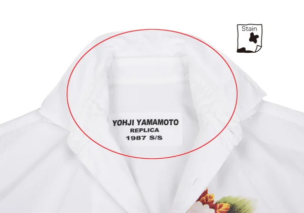 Yohji Yamamoto POUR HOMME REPLICA 1987S/S Floral Printed Shirt K-162425_005