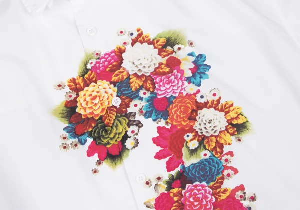 Yohji Yamamoto POUR HOMME REPLICA 1987S/S Floral Printed Shirt K-162425_008