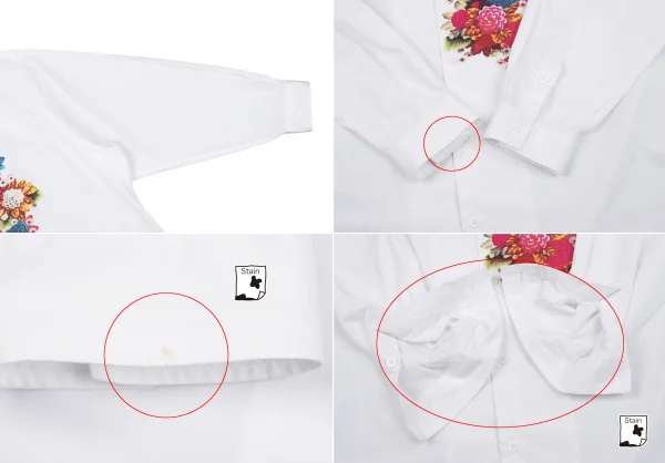 Yohji Yamamoto POUR HOMME REPLICA 1987S/S Floral Printed Shirt K-162425_010