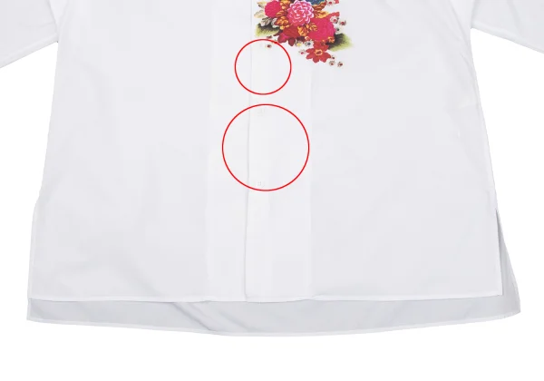 Yohji Yamamoto POUR HOMME REPLICA 1987S/S Floral Printed Shirt K-162425_011