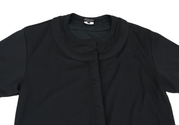 COMME des GARCONS HOMME PLUS Poly Buttonless Short Sleeve Long Cardigan K-162428_002