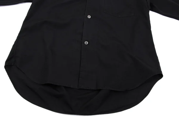 BLACK COMME des GARCONS Cotton Round Collar Shirt K-162432_012