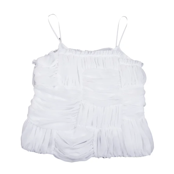 COMME des GARCONS Poly Drape Switching Camisole K-162433_002