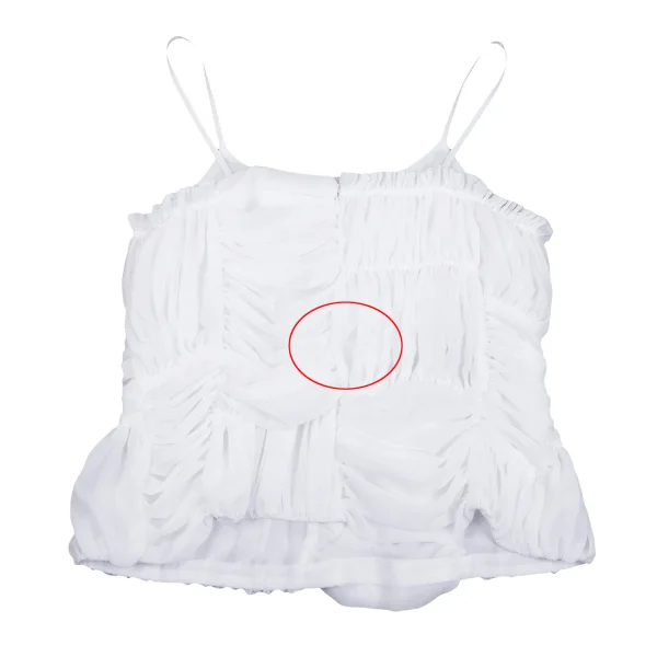 COMME des GARCONS Poly Drape Switching Camisole K-162433_008