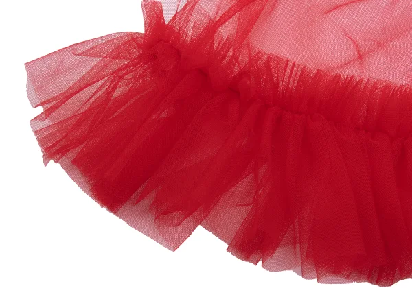 noir kei ninomiya Tulle Suspender Clip Layered Sleeveless Top K-162434_009