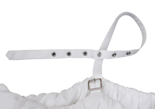 noir kei ninomiya Eyelet Strap Waist Gathered Top K-162435_005