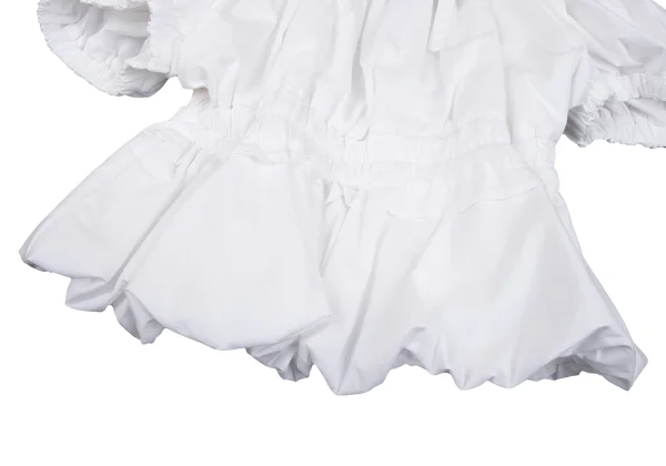 noir kei ninomiya Eyelet Strap Waist Gathered Top K-162435_007