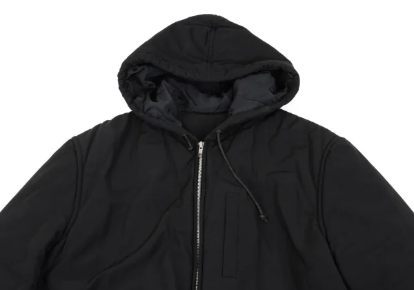 COMME des GARCONS HOMME Layered Padded Hoodie Jacket K-162438_002
