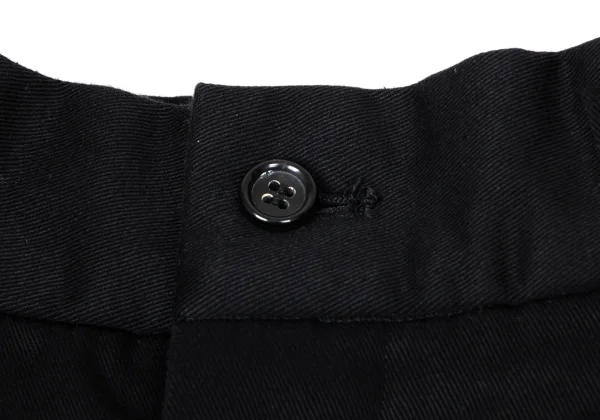 COMME des GARCONS HOMME Cotton Gaba Tapered Pants K-162441_007