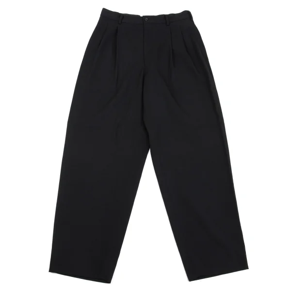 COMME des GARCONS HOMME Poly Rayon Tapered Pants Black M K-162442_001
