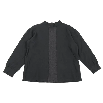COMME des GARCONS HOMME PLUS Knit Switching Washer Felt Top